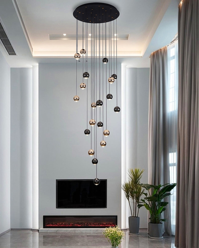 Globular Chandelier as a decorative light