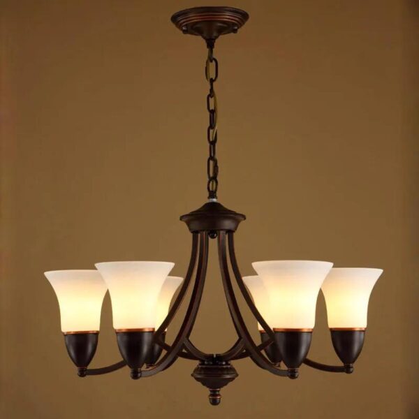 Classic Vintage Bronze Chandelier | 8 Arm | Design #511 - Image 2