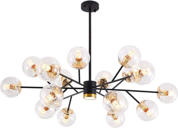 18 Globe Modern Sputnik Chandelier