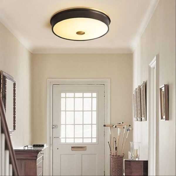 Vintage Round Flush mount Ceiling Light