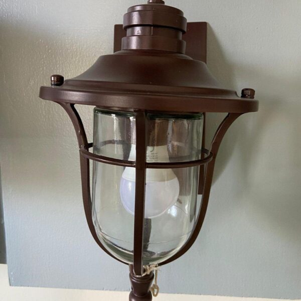 Retro Wrought Iron Wall Lamp - Image 4