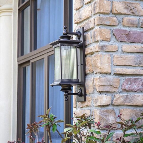 Rustic 1 Light Outdoor Sconce - Image 3