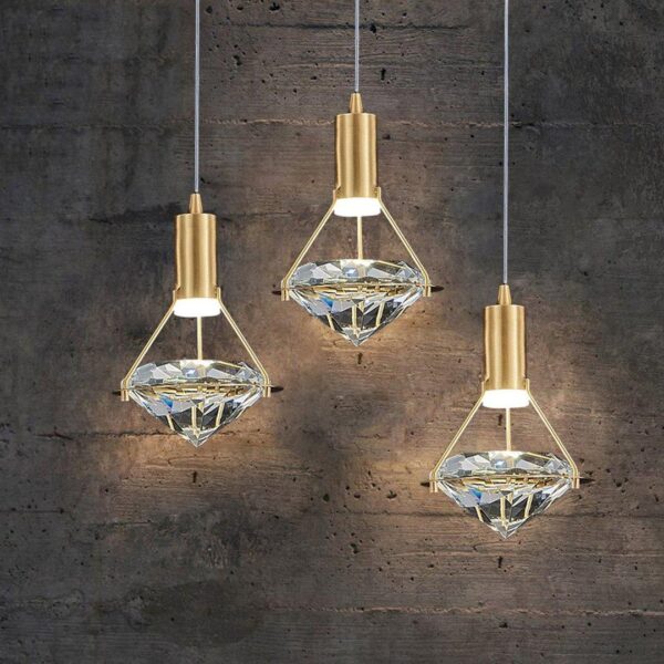 3 Gem Chandelier light