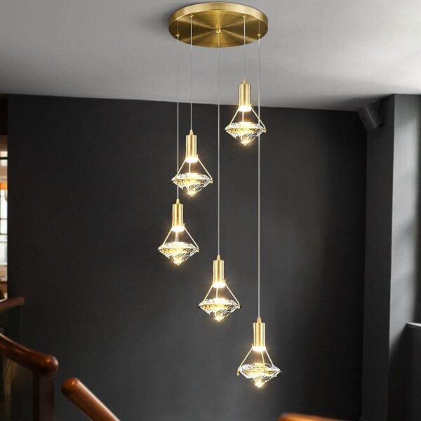 Gem Pendant Light - 6 Light