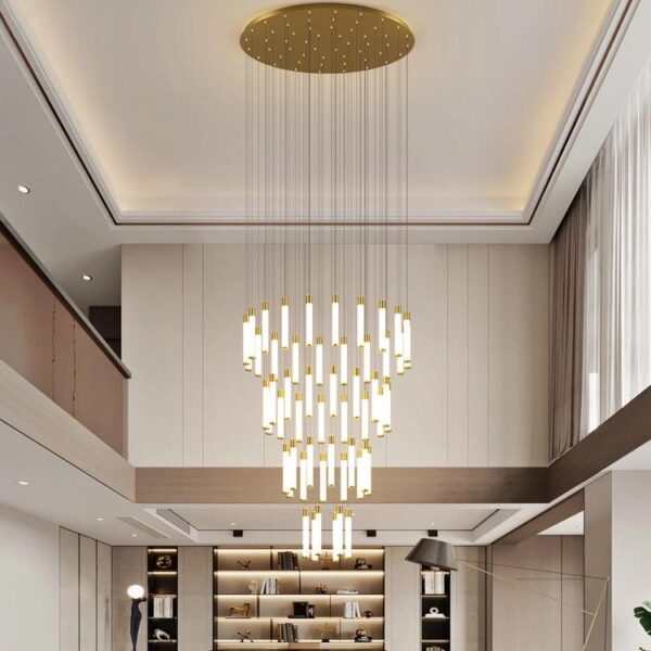 Modern 36 Tube Chandelier