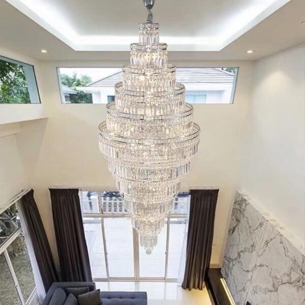 Modern Crystal Chandelier - 600MM - Image 3