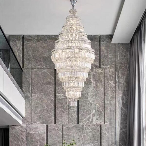 Modern Crystal Chandelier - 600MM - Image 4