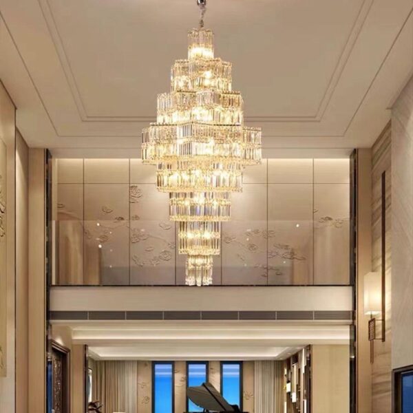 Post Modern Angular Crystal Chandelier-800MM