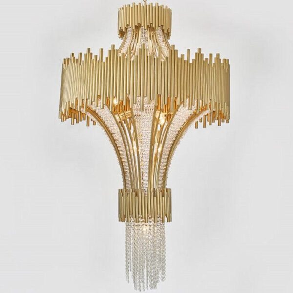 Post Modern Angular Crystal Chandelier-600MM